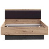 CARRYHOME Postelja Raven, Barva Hrasta, Temno Siva, 120x200 | Shoptok.si