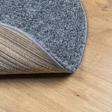  Košata preproga moderna modra Ø 100 cm | Shoptok.si