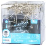  Aigostar-LED Spoljna božićna girlanda 100xLED/8 funkcija 3xAA 3,3m IP44 hladna bela | Eponuda.com