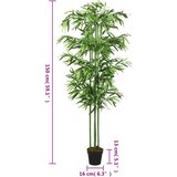  Umjetno stablo bambusa 576 listova 150 cm zeleno | Eponuda.com