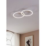 Eglo Stropna lampa LED 19.5W 2400LM RGB-W s daljinskim 68x38 cm Amandolo bijela | shoptok.hr