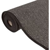  Tepih-staza s izgledom sisala antracit 80 x 250 cm | shoptok.hr
