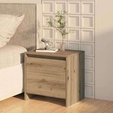  Noćni ormar Umjetnička hrastovina 45 x 34 x 44 5 cm | shoptok.hr