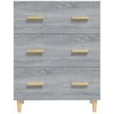  Komoda boja siva sonome 70x34x90 cm od konstruiranog drva | shoptok.hr