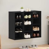  Ormar za cipele Crni hrast 77,5 x 30 x 67 cm Konstruirano drvo | shoptok.hr