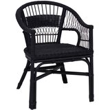  Stolica koja se može slagati Crna 60 x 60 x 81 cm Ratan | Eponuda.com