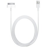 Mobiline Podatkovni data kabel - računalniški polnilec - za Apple iPhone iPad iPod (široki) - beli Cene