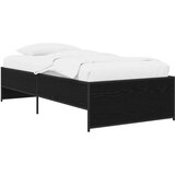  Okvir za krevet Crni hrast 80 x 200 cm Konstruirano drvo - Crni hrast | shoptok.hr
