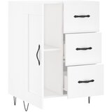  Komoda bijela 69,5 x 34 x 90 cm od konstruiranog drva | shoptok.hr