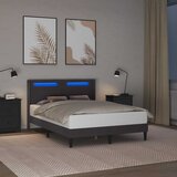  Krevetna konstrukcija Siva 120 x 190 cm Umjetna koža | shoptok.hr
