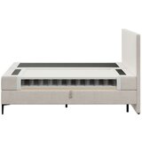 MESONICA Siva boxspring postelja s prostorom za shranjevanje 160x200 cm Bufo – | Shoptok.si