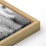  Slika - Lion\'s Love 90x60 U prirodnom drvenom okviru | shoptok.hr