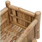  Vrtni saksija s držačem Prirodna 100 x 38 x 114 cm Bambus - 90 cm H-oblik okvira | shoptok.hr