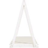  Okvir za dječji krevet bijeli 70 x 140 cm od masivne borovine | shoptok.hr