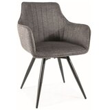  Stolica BALLO - tkanina tamno siva | shoptok.hr
