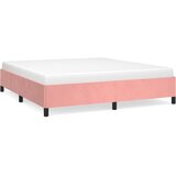  Okvir za krevet ružičasti 180x200 cm baršunasti | shoptok.hr