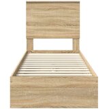  Krevet s od storage Sonoma hrast 75 x 190 cm Konstruirano drvo | shoptok.hr