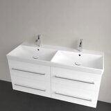 Villeroy Boch 4A23CK01 Avento 120 x 47 cm dvojni keramični umivalnik z 2 odprtinama za armaturo | Shoptok.si