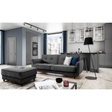 ELTAP Elegantna sofa Bellis s leajem i spremitem-Monolith 97 | shoptok.hr