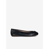 Geox Black leather ballet flats Palmaria - Women's Cijene