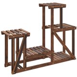  Stalak za cvijeće 90 x 25 x 73,5 cm od masivne jelovine | shoptok.hr