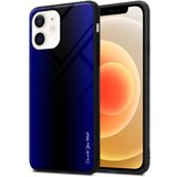 Cadorabo Ohišje, združljiv z Apple - Stripe Optics v kobaltu vijolični - zaščitni pokrov iz silikona TPU in hrbta iz kaljenega stekla, (20577212) | Shoptok.si
