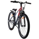 Volare dječji bicikl XC Race 24″ crveno-sive boje, Nexus 3 | shoptok.hr