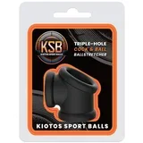KSB Silicone Cock & Ballstretcher Black