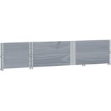  Vrtna sadilica siva 150x50 cm od masivne borovine | shoptok.hr