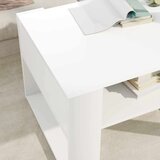  Klubska miza Bela 66 x 53 x 45 cm Konstruiran les, (5000121342) | Shoptok.si