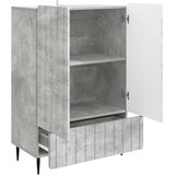  Kreveta Betonska siva 66 x 34,5 x 97 cm Konstruirano drvo | shoptok.hr