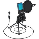 INF RGB igralni mikrofon z visoko občutljivostjo, prožno grlo USB, (5000292111) | Shoptok.si