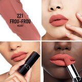 Dior Rouge dolgoobstojna šminka polnilna odtenek 221 Frou-frou Velvet 3,5 g | Shoptok.si