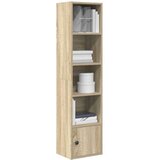 vidaXL Regal za knjige boja hrasta 31x24x127 cm od konstruiranog drva | shoptok.hr
