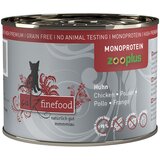 catz finefood Monoprotein zooplus 6 x 200 g - Piščanec | shoptok.hr