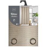 Douceur d intérieur Bež zavesa iz mikroflanele 140x240 cm Flanela – | Shoptok.si