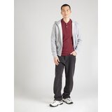 Guess Jeans Jopa na zadrgo marine / pegasto siva / rdeča / bela | Shoptok.si