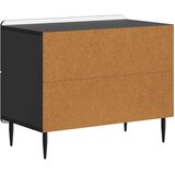  Noćni ormar Crna 62 x 34,5 x 49,5 cm Konstruirano drvo | shoptok.hr