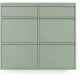 Spinder Design Zeleni/sivi metalni ormarić za cipele Billy – | shoptok.hr