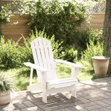 vidaXL Stolica Adirondack bijela 69 x 85 x 90,5 cm od masivne jelovine | shoptok.hr