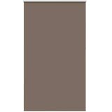 Rolo zavjesa za zamračivanje boje kave 130x210 cm Širina tkanine 126,6 cm Poliester | shoptok.hr