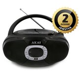 Akai CD player, FM radio, AM radio, USB, MP3, LED, DC + baterije BM004A-614BT | shoptok.hr