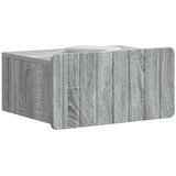  Noćni ormarić za montažu na zid Siva sonoma 49 x 34 5 x 24 cm | shoptok.hr