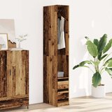  Ormar boja staro drvo 30 x 50 x 200 cm od konstruiranog drva | shoptok.hr