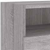  Zidni TV ormarići 2 kom boja sivog hrasta 100x30x30 cm drveni | shoptok.hr