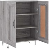  Komoda boja hrasta sonome 69,5 x 34 x 90 cm konstruirano drvo | shoptok.hr
