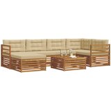  Set vanjskih sofa 7 kom. Prirodna i bež | shoptok.hr