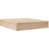  Krevet s regalom za knjige bez madraca 180x200 cm od borovine | shoptok.hr