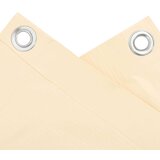Balkonski zaslon za privatnost krem 700 x 120 cm PVC | shoptok.hr
