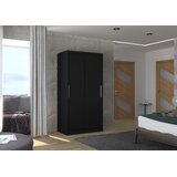 ADRK GARDEROBNA OMARA ASTEN 100 CM (VEČ BARV)-Črna | Shoptok.si
